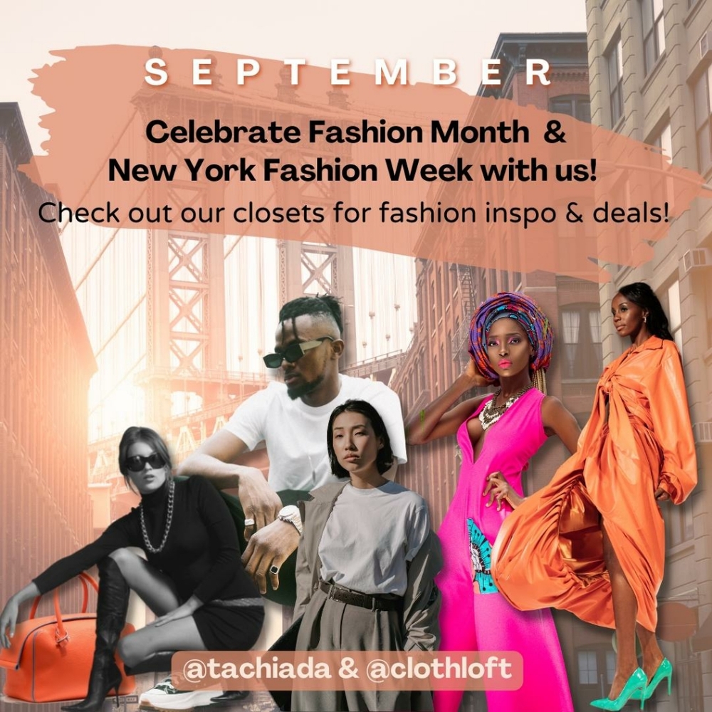 Enjoy NYFW and fashion month with us! Buy fun and stylish pieces from us!